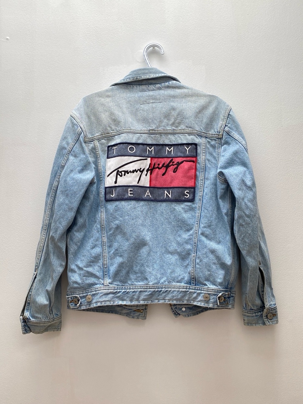 Tommy Hilfiger - 90s Denim Jacket Mid Stone Wash Vintage